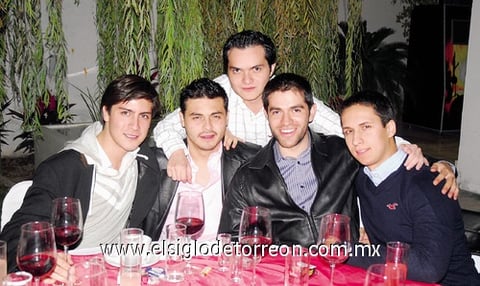 18122011 CÉSAR , Pepe, Alex, Jorge y David.