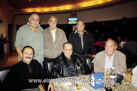 18122011 SR.  Hassan, Ricardo Fontecillas, Sergio Martínez, Cesário Montalvo, José Divildox, Sr. De la Torre.