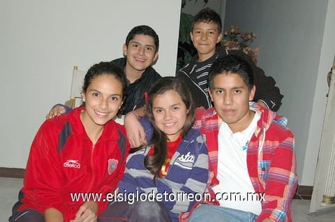 20122011 CARLOS , Jesús, Adriana, Lorena y Alejandro.