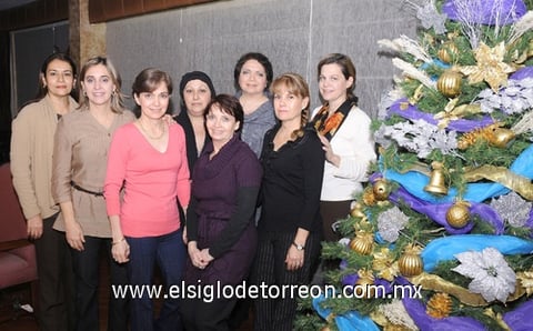 21122011 MARISELA , Pilar, Olga, Susana, Adriana, Laura, Sonia y Pepena.