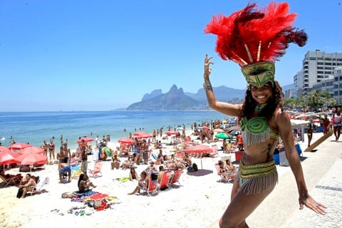 El verano austral, comenzó con altas temperaturas en las principales ciudades de Brasil.