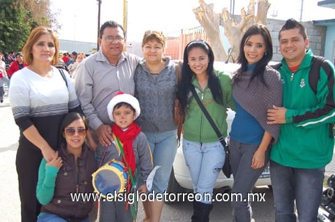 24122011 GUILLE , Rosario, Salvador, Gabriel, Hortensia, Elizabeth, Elizabeth y Juan.