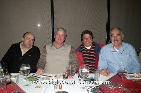 02012012 BETO , Chepe, Héctor y Agustín.