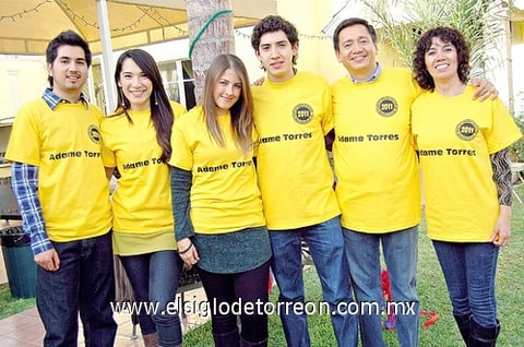 02012012 JOSé MARTíN , Rosy, Lucía, Eduardo, Martín y Silvia.