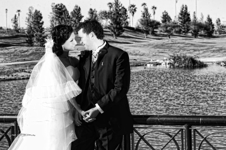 SRITA.  Ariana Cabral López y Sr. Roberto García Leal el día de su enlace matrimonial.

  Maqueda Fotografía