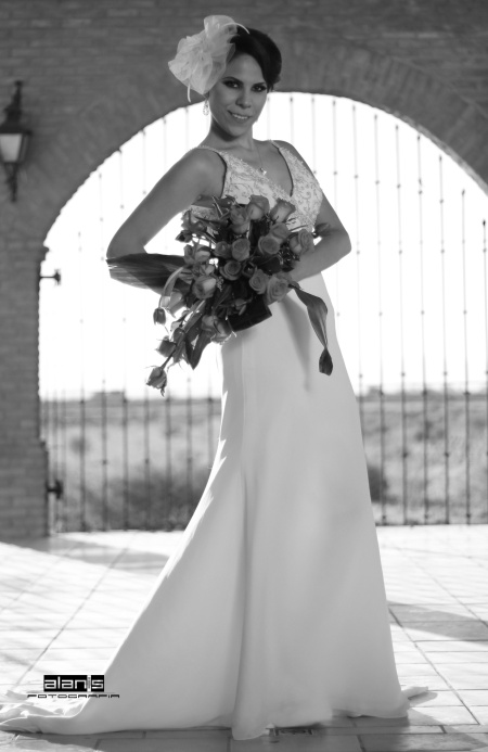LIC.  Laura Simental Amador el día de su boda con el Ing. Miguel Amador Guerrero.- 

Alanis Fotografía