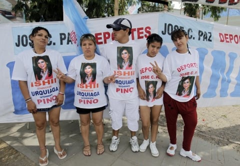 Las playeras demostrando los buenos deseos para Cristina Fernández no pudieron faltar.