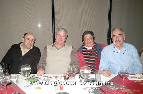 03012012 BETO , Chepe, Héctor y Agustín.