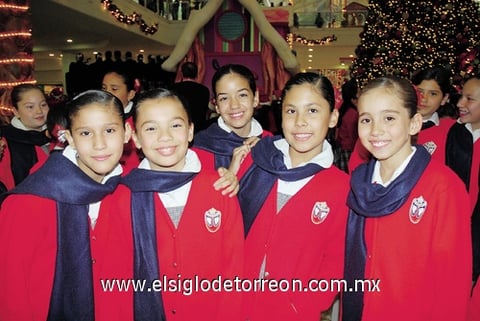 03012012 CLAUDIA , Fer, Sofía, Britny y Mariana.