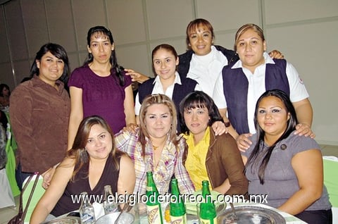 09012012 LAURA , Mirta, Mayela, Cecy, Diana, Ana, Yesenia, Norma y Maribel.