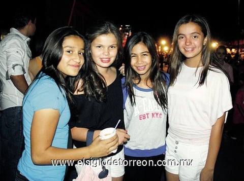 09012012 DIANA , Paulina, Claudia y Ana Cecy.