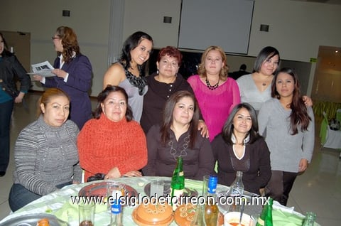 09012012 MARISELA , Olga, Rocío, Estela, Diana, Edith, Olga, Juanita y Laura.