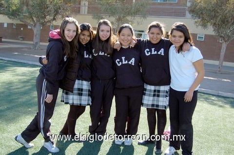 13012012 ALISSA , Vero, Silvia, Dayane, Ceci y Andrea.