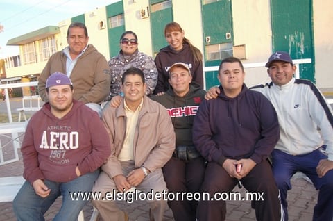 13012012 EDUARDO  González, Raúl Araluz, José Silva e Isaac Muñoz.