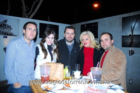 14012012 SERGIO , Yosy, Alejandro, Marilú y Nacho.