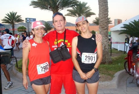 Blanca, Rubén y Rosy.