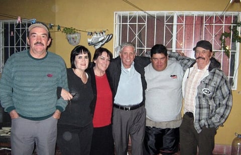 JOSÉ Luis, Raquel, Bertha, Raúl, César y David Muñoz.
