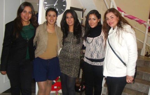 JÉSSICA, Karla, María Lucía, Ilse y Karla.