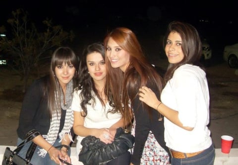 PAOLA Durán, Daniela Garnier, Paloma Delgado y Valeria Hernández.