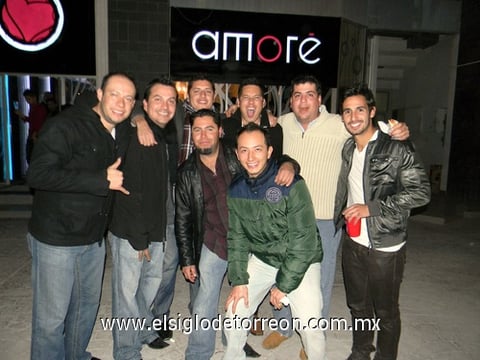 19012012 SAúL,  Juan Carlos, Héctor, Dago, Germán, Raúl y Beto.