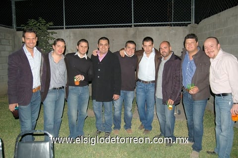 Israel, Jorge, Alberto, Carlos, Lorenzo, Alejandro, Colly, Juan Pablo y Alejandro.