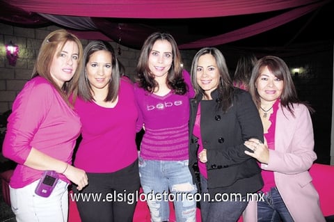 Mabis, Claudia, Tere, Elena y Melva.