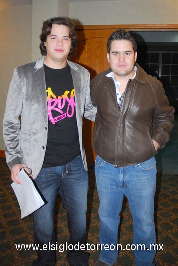 Mario y Daniel.