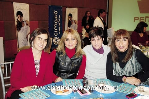 Angélica, Mara, Laura e Irma.