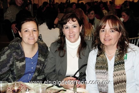 Griselda, Alejandra y Gabriela Quirarte.
