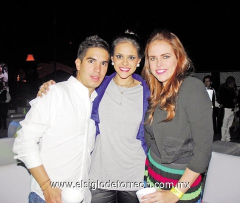 Francisco, Valeria y Alexis.