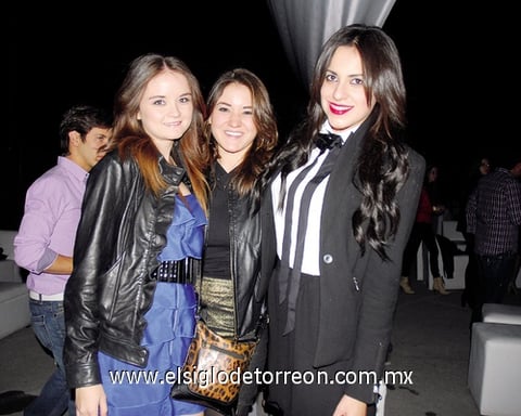 Sara, Vero y Marcela.