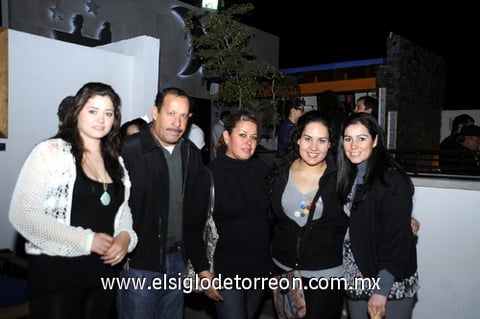 23012012 NATALIA , Toño, Susy, Amsi y Nelly.
