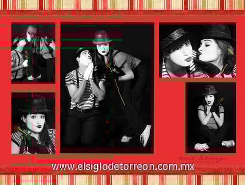 23012012 ADRIANA  Torres y Abraham Laguna, en una sesión fotográfica.- Annel Sotomayor Fotografía