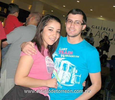 25012012 MARIANA  Mejía y Federico Viesca.