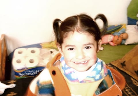 Maryfer Lara en Zacatecas, en el 2003 Fotografía enviada por Jesús R.