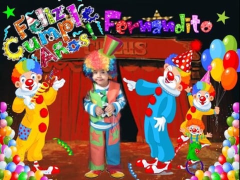 Cuarto cumpleaños de Fernandito.
