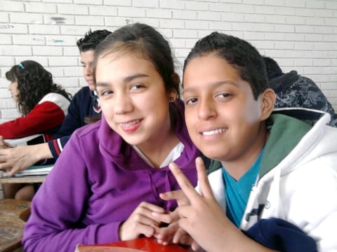 Deyanira Chairez e Israel Galindo.