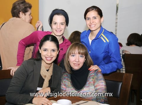 28012012 AMINE,  Gabriela, Mayte y Ana Lucía.