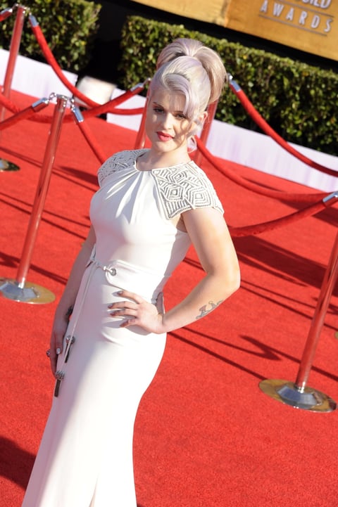 Kelly Osbourne asistió a la entrega de los 18 Premios del Sindicato de Actores en el Shrine Auditorium en Los Ángeles.