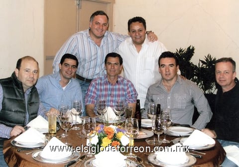30012012 JAIME  Russek, Carlos San Miguel, J.C. Meléndez, Nesim Issa, José Ramón Cabranes, Ramón Ávila y Luis Sordo.
