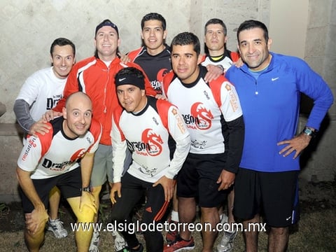 31012012 CRISTIAN , Luis, Toño, Chava, Quique, Rolando, Carlos y Braña.