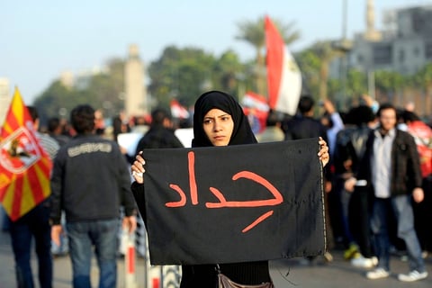los rostros de incredulidad e indignación eran la tónica general en los alrededores del estadio de Port Said.