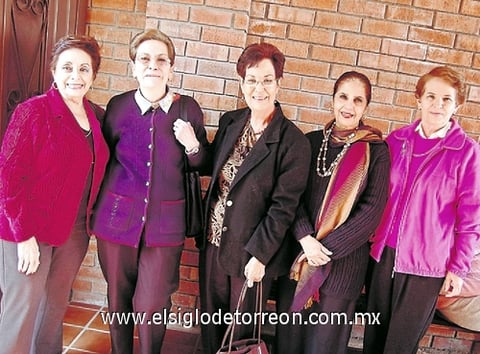 09022012 MAGDA , Meche, Amelia, Menchu y Estelita.
