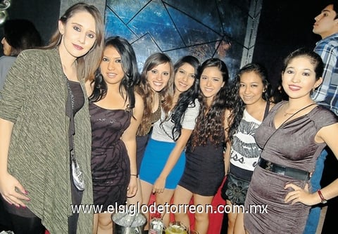 09022012 SILVIA , Samantha, Claudia, Scarlett, Alejandra, Nadia y Griselda.