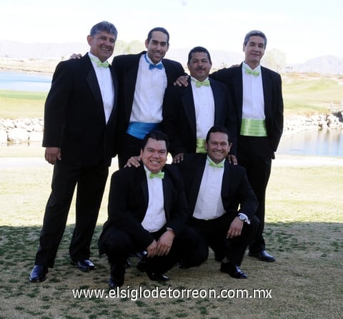 13022012 JOSé ANTONIO  Dávila, Rafael Bustos, Ricardo Ramos, Carlos Gallardo, Ricardo Ávila y Pedro Limón.