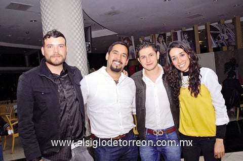 13022012 ARMANDO  Treviño, Carlos Maqueda, Héctor Iduñate y Ana Isabel Velasco.