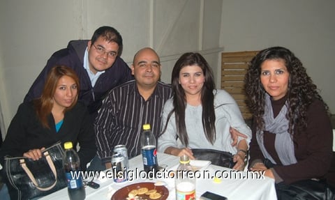 15022012 ALEJANDRA , Diego, Óscar, Sandra y Olivia.