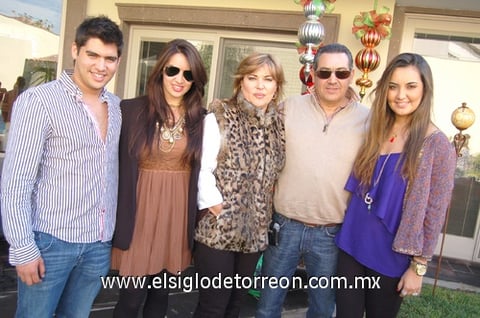 30122011 Toto, Banchis, Blanca, Toto Borrego y Bárbara.