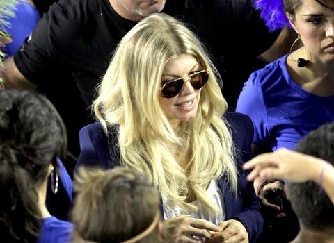 Fergie, cantante de The Black Eyed Peas, viajó a Brasil a contagiarse de alegría en el carnaval.