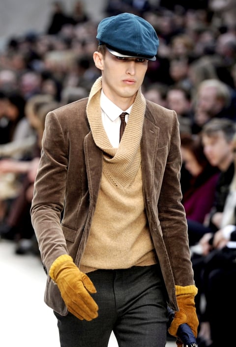La creación otoño-invierno 2012 de la firma Burberry Prorsum fue presentada en la Semana de la Moda de Londres.